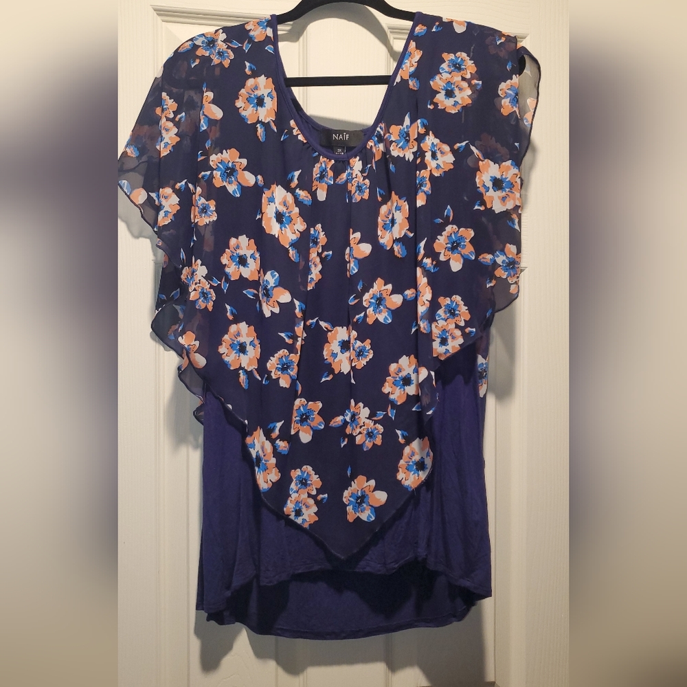 Naïf Floral Blouse
